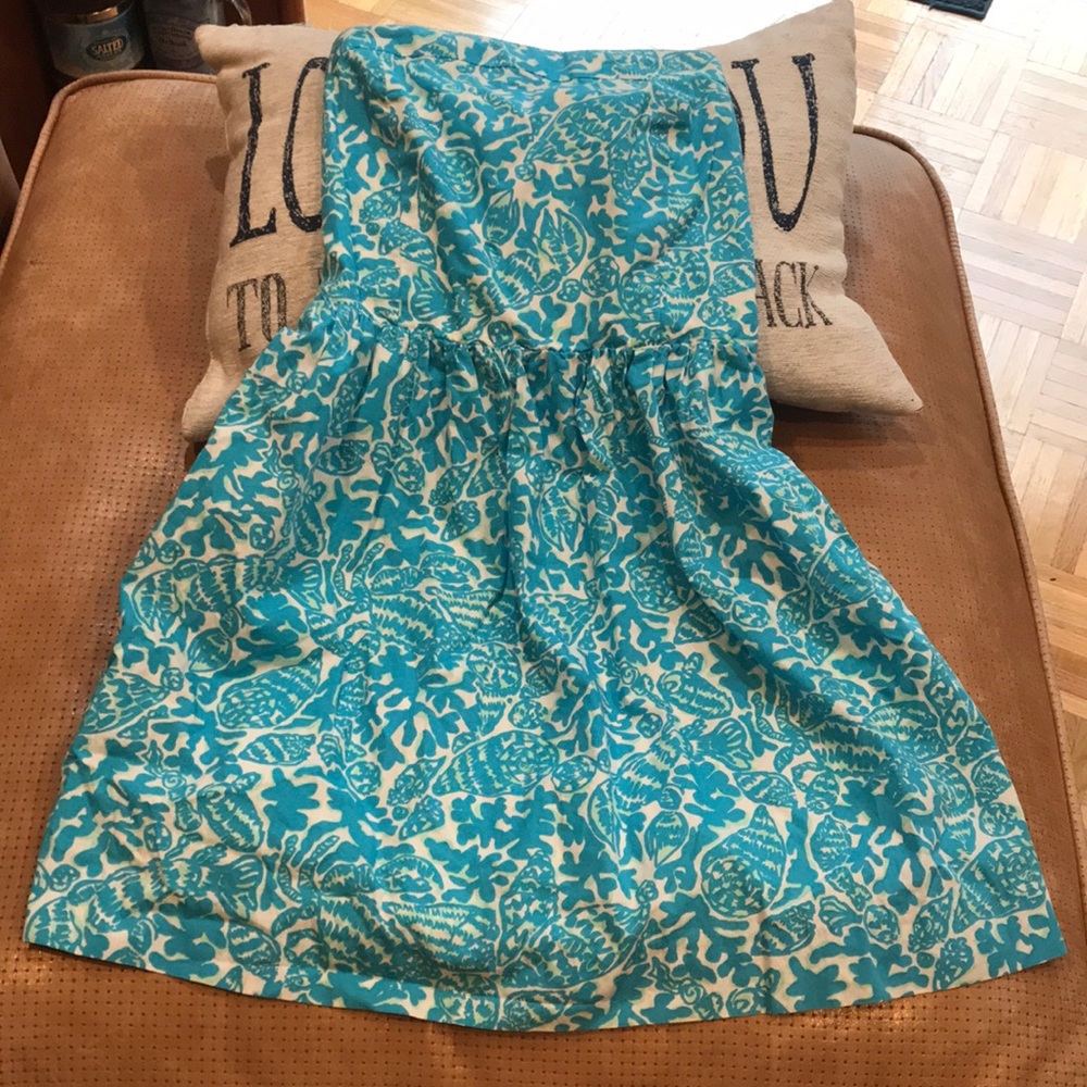 XS Lilly Pulitzer Tube Top Dress w pockets!!!